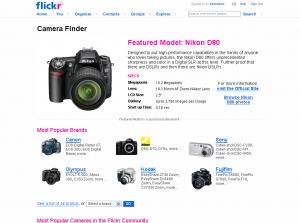 Flickr Camera Finder